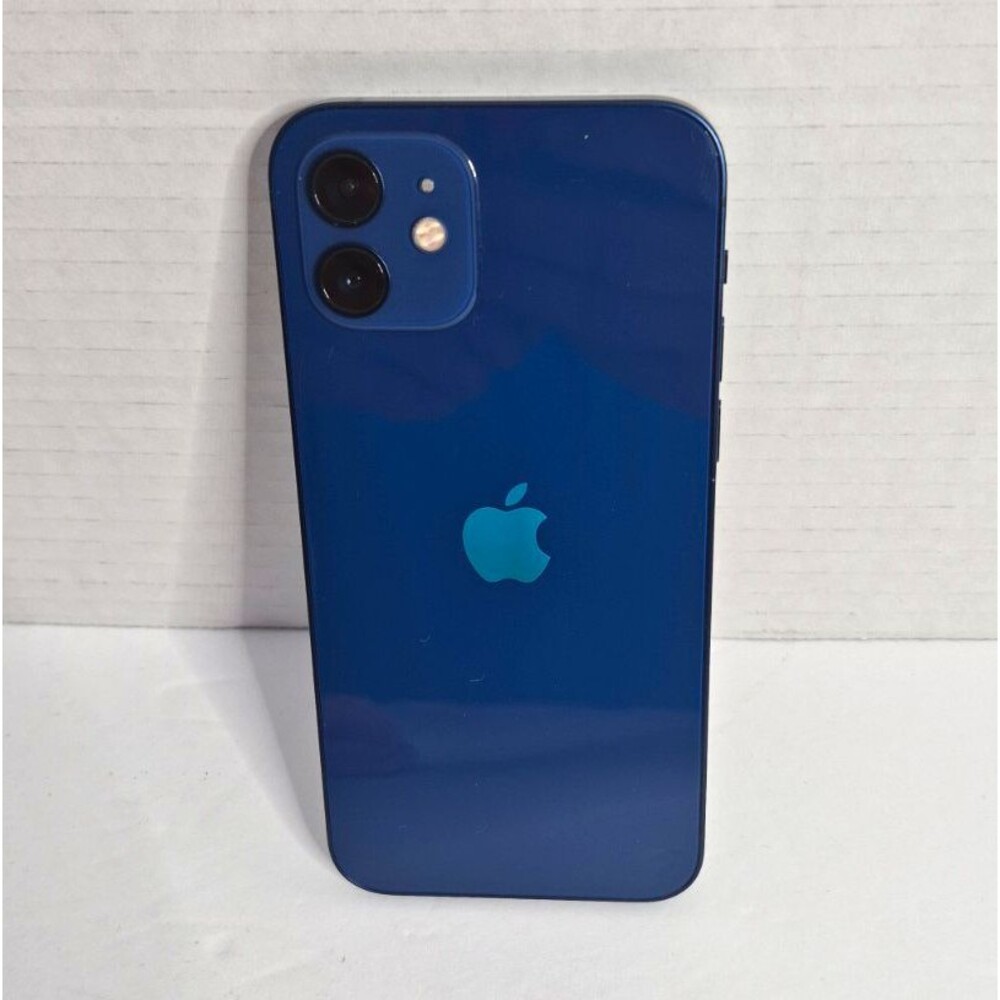 Apple iPhone 12 64GB Blue Unlocked 12MP iOS Dual SIM Lightning